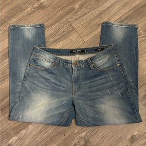 Max Jeans Faded Blue Ankle Jeans Max Studio 10.  Stretch crop Low Rise #5